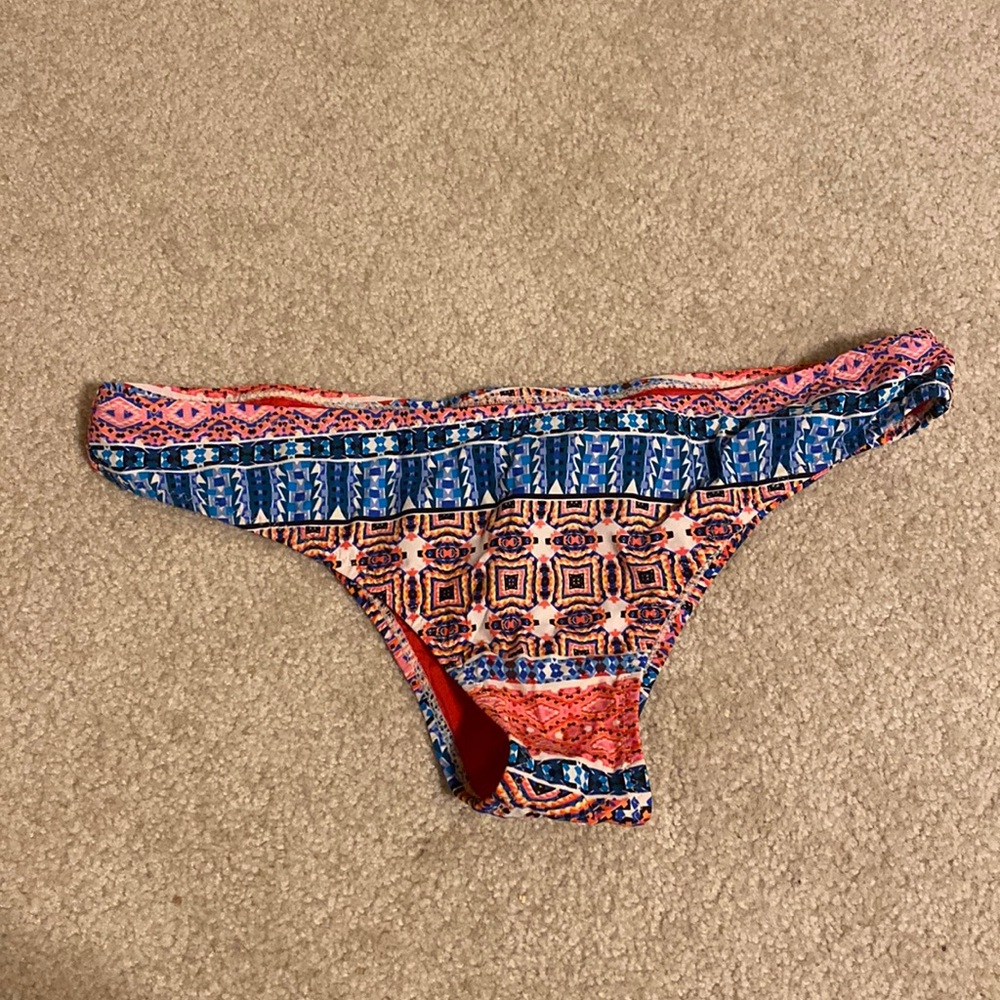 Red Carter cheeky bikini bottom